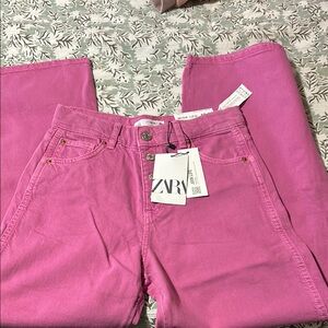 NWT Zara Kids wide leg jeans